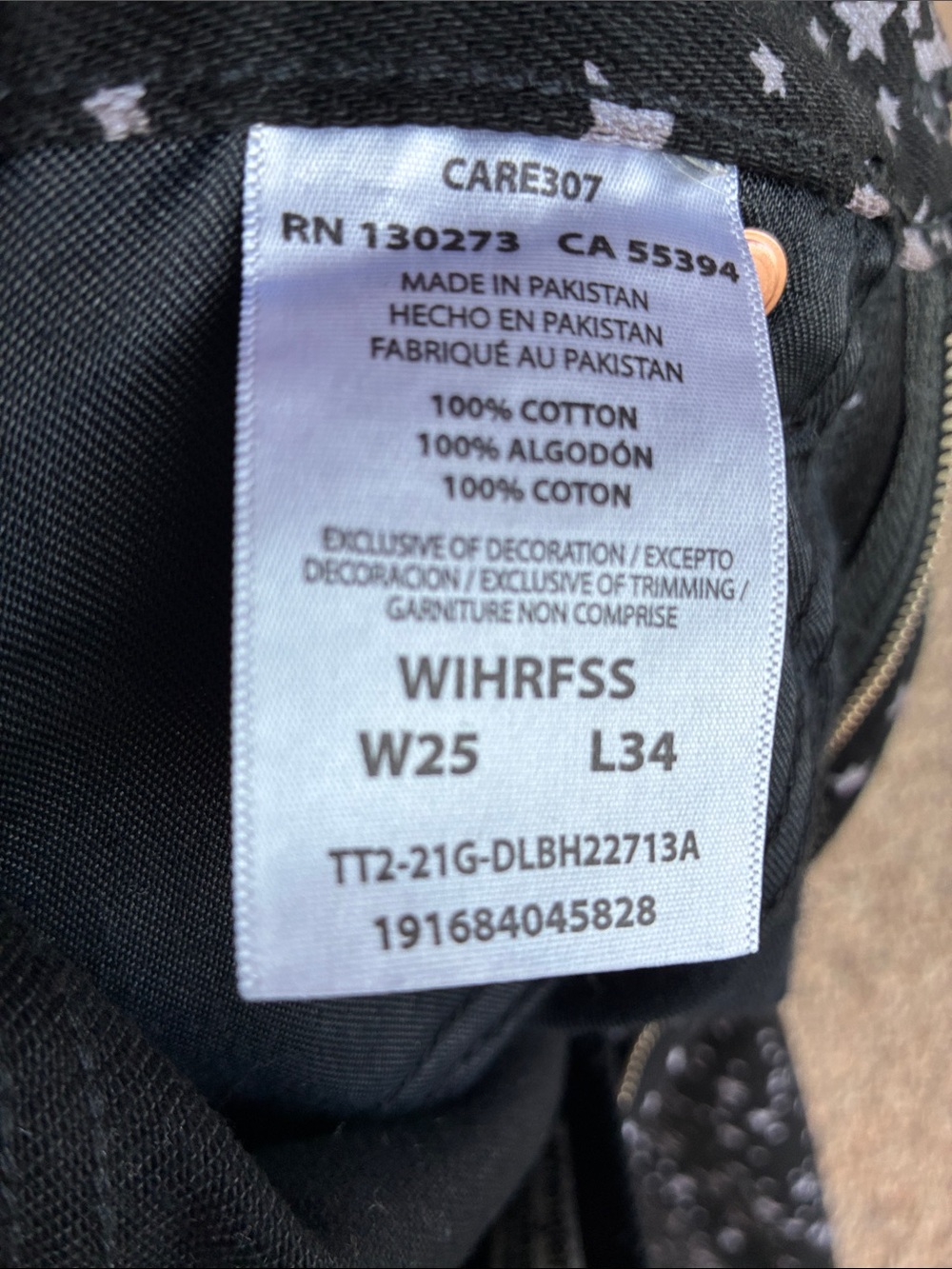 NWT Wrangler Wanderer 622 Star Struck High Rise Flare Jean 25x34 - Picture 12 of 13